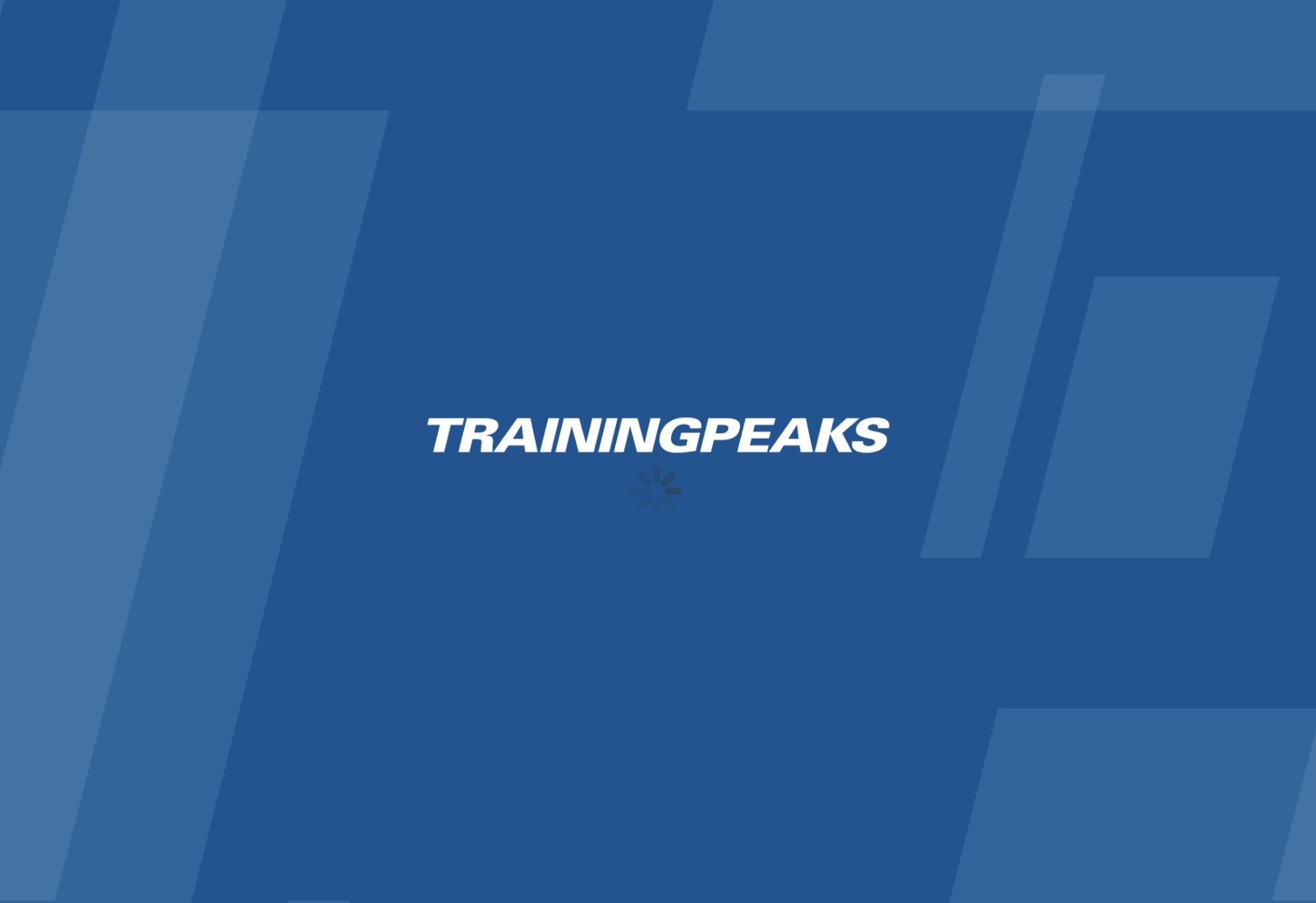 On a blue patterned background it says "trainingpeaks" which is one of the best apps for endurance athletes.